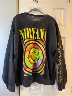 NIRVANA Oversized Crewneck, S/M